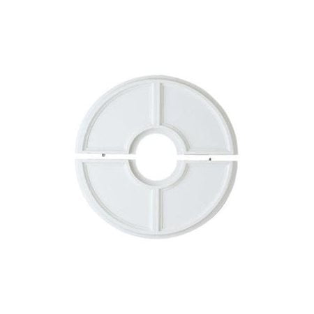 Westinghouse Split Design White Finish Molded Plastic Ceiling Medallion 7703400 Com Westinghouse Split Design White Finish, Small Plastic Ceiling Medallions