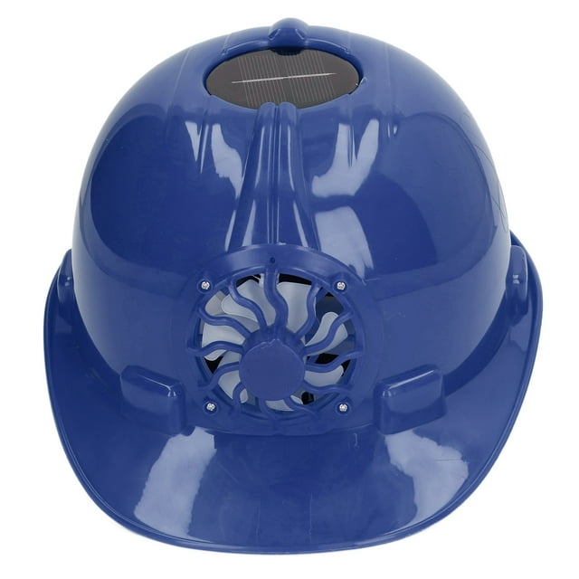 Solar Fan Hard Hat with Ventilated Design, Lightweight and Breathable Helmet for Construction and Outdoor Working, Removable Lining, Efficient Solar Power Generation