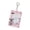 Pink-love, variant on 3 Inch Sleeve For Photos School Cards With Convenient Hook Waterproof Design