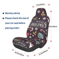thumbnail image 3 of Fotbe Merry Christmas Funda para Asiento de Auto con Estampado – Impermeable y Antisudor – Ajuste Universal, Lavable a Máquina, Antideslizante (1 Pieza), 3 of 5