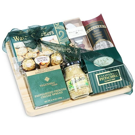 Cheese Board Gourmet Gift Basket
