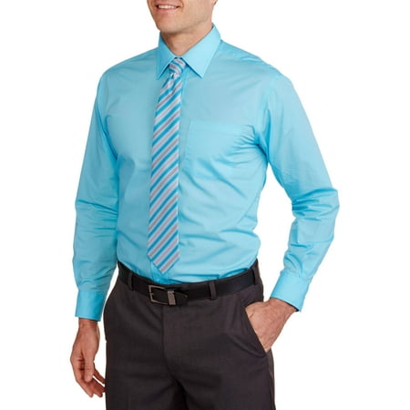 RETRO MEN PACKAGED DRESS SHIRT-TIE SETS - Walmart.com