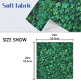 thumbnail image 5 of Napkin Satin Napkin 20*20Inchx1 Kitchen Towel Dinner Plate Towel Decorative Towel Napkin Tea Towel Suitable For Kitchen Table Pretty Green Four-leaf Clover, 5 of 8