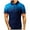 Navy, variant on Men's Shirts Short Sleeve Casual Fashion Tee Shirts Gradient Slim Fit Golf Shirt with Pocket