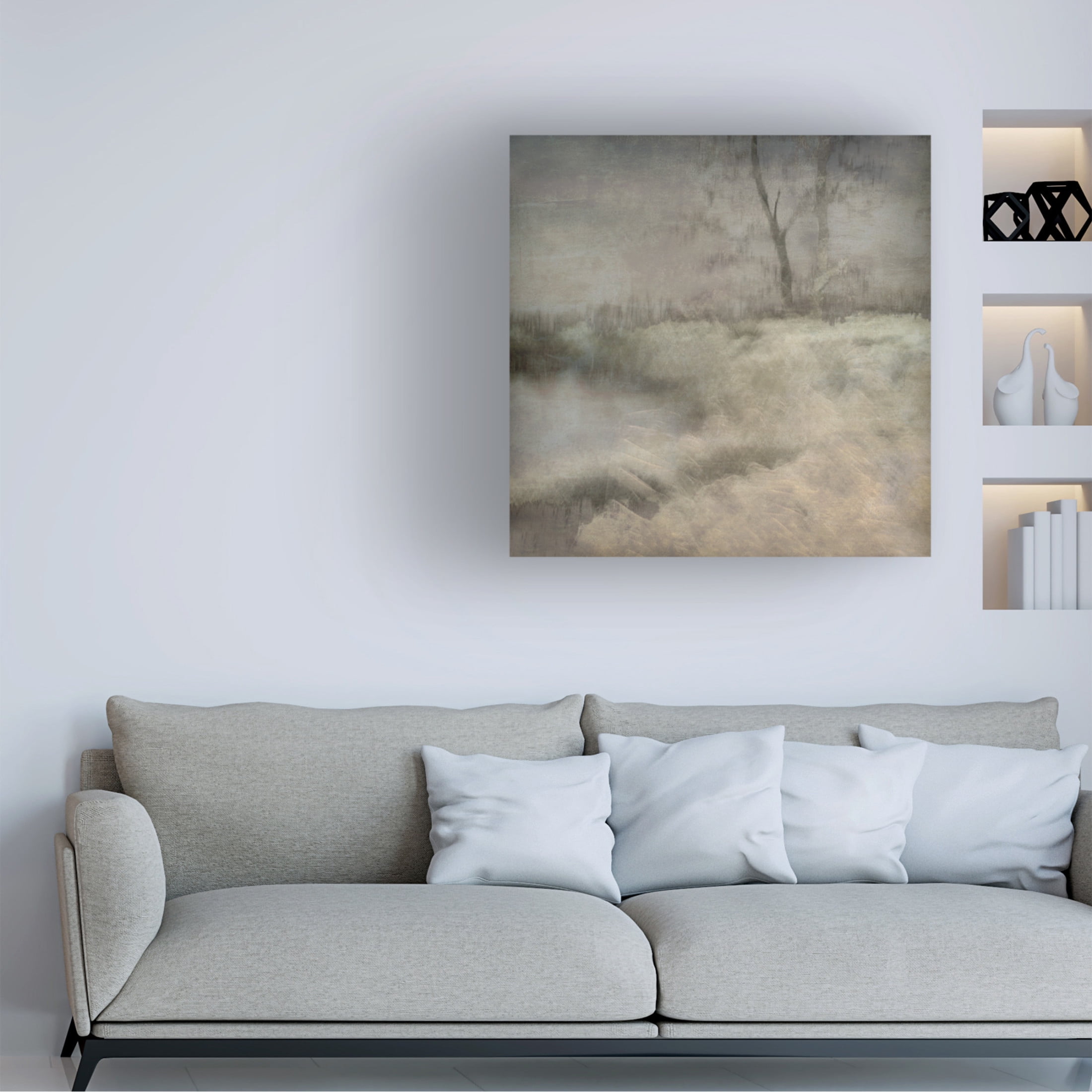 Canvas Wall Art - Nel Talen 'Little Ven' Wall Art for Living Room, Bedroom, or Office Décor by Trademark Fine Art - 24 x 24 Inches