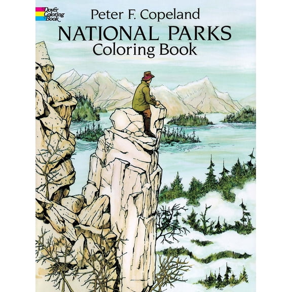 Pre-Owned National Parks Coloring Book (Paperback) 0486278328 9780486278322