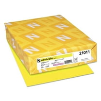Neenah Paper Astrobrights Colored Paper 24lb 8-1/2 x 11 Lift-Off Lemon 500 Sheets/Ream 21011