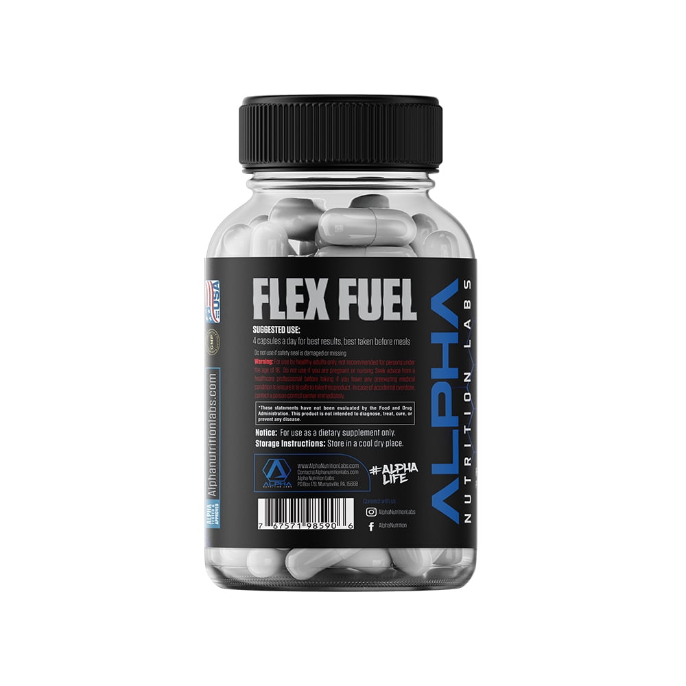 Flex Fuel – Joint Support, Hair, Skin & Nails, Cissus, Glucosamine, MSM & Collagen, Antioxidant Complex