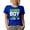 Royal Blue, variant on Gamer Boy, Time to Level Up - Video Gaming Enthusiast with Game Controller, Black T-Shirt, Large