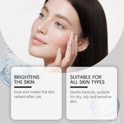 Kokovifyves White Rice Exfoliant Rice Ampoule White Rice Ampoule Rice Exfoliating Peeling Solution Moisturizing Pore for Face 100ml