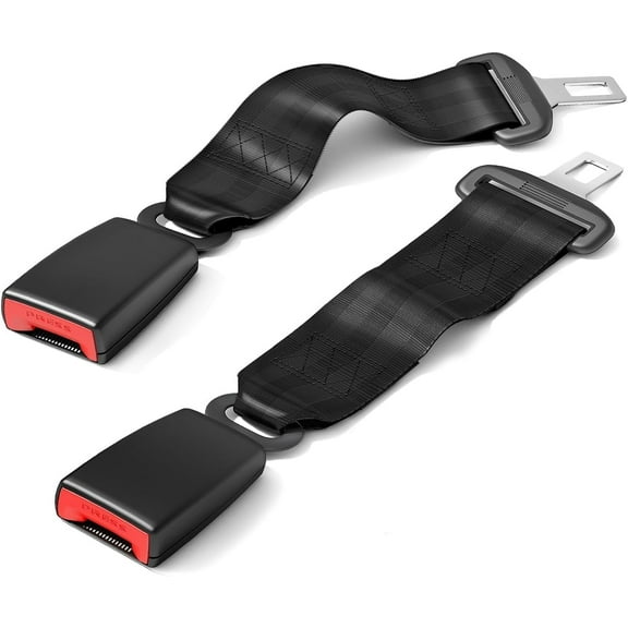 2 Pcs Original Belt Extender Button, Car Coaster Holder, Fits Most Vehicles.(14 INCH)