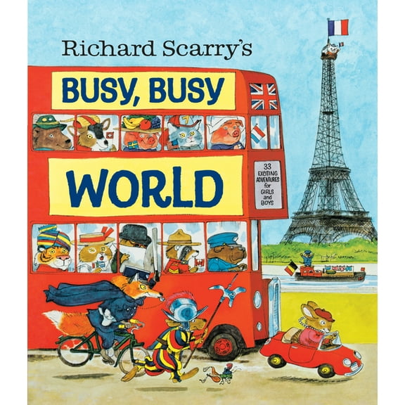 Richard Scarry's Busy, Busy World, (Hardcover)