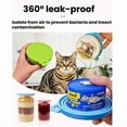 thumbnail image 6 of Homirary 4pcs Silicone Pet Food Can Lids, Pet Food Can Lids, for Cat Dog Canned Food Storage, High Temperature Resistant, Dishwasher Safe, 6 of 8