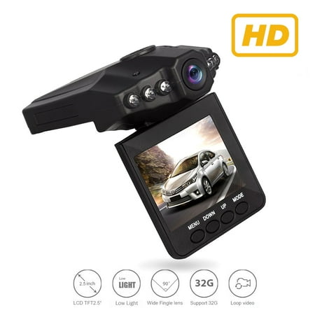 Dash Cam Dashboard Camera Recorder G-Sensor, Car Camera for Vehicles DVR with Loop Recording, Night Vision, Motion Detection Memory Card NOT (Best Night Dash Cam)