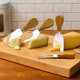 thumbnail image 2 of Cuchillo para Queso, Pala de Acero Inoxidable, Herramienta para Queso, Cubiertos, Juego de Cuchillos para Queso, Caja de Regalo, Herramienta de Cocina Dorada, 2 of 5