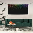thumbnail image 2 of Salouo Night Rainbow Sparkles Pattern Holiday Banner Outside Party Decoration Banner (1PC) Festival Supplies Fit for Birthday Parties & Celebrations & Chrismas-Medium, 2 of 8