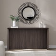 thumbnail image 3 of Evelyn&Zoe Modern/Contemporary 56" Wide Alder Brown Console Table, 3 of 7