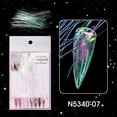 thumbnail image 1 of Heliisoer Fluorescent Silk Nail Color Line Manicure Silk Nail Decoration Flash Silk, 1 of 3