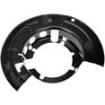 thumbnail image 4 of Dorman 947-020 Front Driver Side Brake Dust Shield for Specific Ford Models, Black Fits select: 2005 FORD F250, 2005 FORD F350, 4 of 4