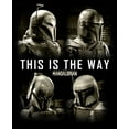 thumbnail image 2 of Men's Star Wars: The Mandalorian Stronger Together Graphic Tee Black X Large, 2 of 5