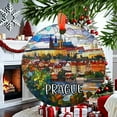 thumbnail image 2 of Prague Czech Republic Christmas Ornament, Ceramic, Acrylic -, Travel Souvenir, Festive Tree, Trip Keepsake 2025, Edition, Holiday Tree Decoration, Seasonal Home Décor, 2 of 5
