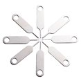 thumbnail image 1 of Pin de expulsión de tarjeta SIM de 8 pines: extractor de bandeja de tarjeta SIM compatible con (iPhone 14, 13, X, Pro y todas las series de iPhone), Samsung y todos los dispositivos inteligentes, 1 of 4