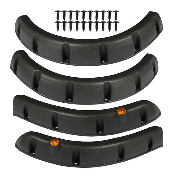 Labwork 4 Pcs Front & Rear Wheel Fender Flares Fit for Yamaha G14 G16 G19 G20 G22 Gas Electric Golf Carts