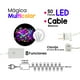 thumbnail image 3 of Luz LED Multicolor Importadora La Merced 50 Focos 3 m Cable Blanco 8 Funciones, 3 of 4