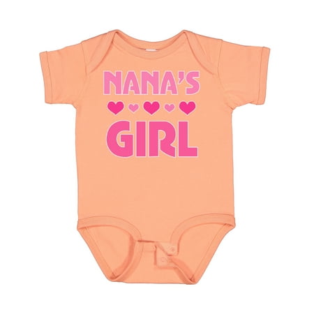 

Inktastic Nana s Girl Grandchild Gift Baby Girl Bodysuit