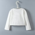 thumbnail image 3 of FAKKDUK Girls Cardigan Sweater,Kids Long Sleeve Knit Bolero Shrug Open Front Button Closure Dress Sweaters Cover Up Girls Winter Coats Toddler Sweater, 3 of 8