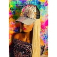 thumbnail image 6 of 2Chique Boutique Women's Handmade Micro Twist Braided Wig Color Blonde 613, 33 Inches, 6 of 6