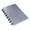 Grey, variant on A5 Discbound Notebook, Reusable Refillable Journal with Mushroom Holes, 80 Sheets, Snap-Binding Planner Notebook with Removable Pages, Loose-Leaf Notebook for Planning & Daily Use, Pink