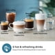 thumbnail image 3 of Máquina de café espresso PHILIPS Serie 3300 LatteGo Milk Black EP3341/50, 3 of 6