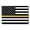 4x6 Thin Gold, variant on Thin Green Line American Flag Magnets, 2 Pack, 4x6 Decals Heavy Duty for Car Truck SUV - In Support of Our Feds, Border Patrol Agents and Rangers …