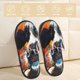thumbnail image 2 of Balery Cow Pantuflas de Casa de Felpa Silenciosas con Diseño Estampado, Zapatillas Cómodas Antideslizantes de Algodón para Interior-Medium, 2 of 8