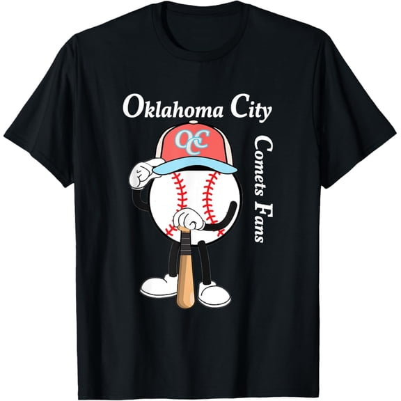 Oklahoma City Comets Inspired Minor League Sport T-Shirt