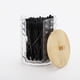 thumbnail image 3 of 1 Pc Tarro de Algodón Acrílico con Tapa de Madera de Bambú Color Madera Transparente, 3 of 6