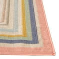 thumbnail image 6 of Rugs.com Lotus Collection Rug – 8' Square Multi Low Rug Perfect For Living Rooms, Kitchens, Entryways, 6 of 9