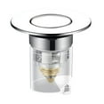 Mduoduo Sink Drain Stopper PopUp Basin Drain Filter AntiClogging Hair