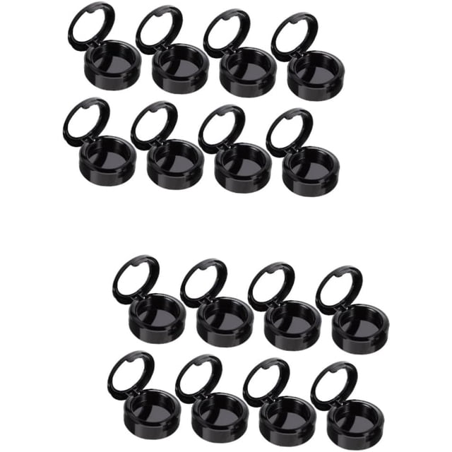 HUGFEGWE 16 Pcs Empty Eye Shadow Box Eyeshadow Compact Case Eyeshadow Container Makeup Accessories Make up Container Makeup Case Makeup Container Makeup Tool Eyeshadow Case Eyeshadow Holder