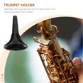 thumbnail image 3 of FUEENIRVA Trumpet Holder Accessories Trumpet Stand Lightweight Black 1Set For Brass Instrument Musicians, 3 of 7