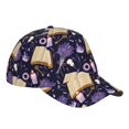 thumbnail image 3 of Fotbe Lavender Flowers Classic Baseball Cap, Adjustable Snapback Hats, Outdoor Baseball Hat for Men and Women Cotton Soft, 3 of 9