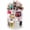 Masonry pattern, variant on BQBQERT Elegant Makeup Storage Rack 360 Rotating Organiser with Multiple Layers for Cosmetics Beauty Products Display Stand