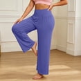 thumbnail image 3 of Diufon Womens Pajama Pants Plus Size Elastic Waist Soft Casual Pants Lightweight Homewear Bottoms Sleep Pants, 3 of 7