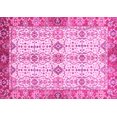 thumbnail image 1 of Ahgly Company Indoor Rectangle Abstract Pink Modern Area Rugs, 2' x 5', 1 of 4