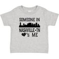 thumbnail image 3 of Inktastic Nashville Tennessee Someone Loves Me Skyline Boys or Girls Baby T-Shirt, 3 of 5