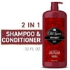 Old Spice Mens 2 in 1 Shampoo and Conditioner, Swagger, 32 fl oz