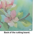 thumbnail image 5 of Arkansas Apple Blossom in Watercolor Glass Cutting Board Large 12 in x 15 in, 5 of 5