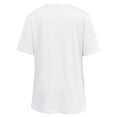 thumbnail image 6 of Tiweut T Shirts for Women V Neck Short Sleeve Summer Loose Fit 2025 Solid Color Shirts for Ladies White, 6 of 8