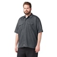 thumbnail image 2 of Dickies Men's FLEX Relaxed Fit Short Sleeve Work Shirt – Moisture-Wicking, Durable Twill for Comfort & Mobility, 2 of 5